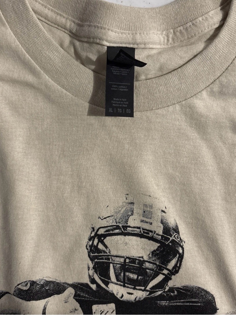 Men's Myles Garett sack leader T-Shirt - Cream